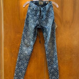 Dear John Blue Patterned Women Jeans
